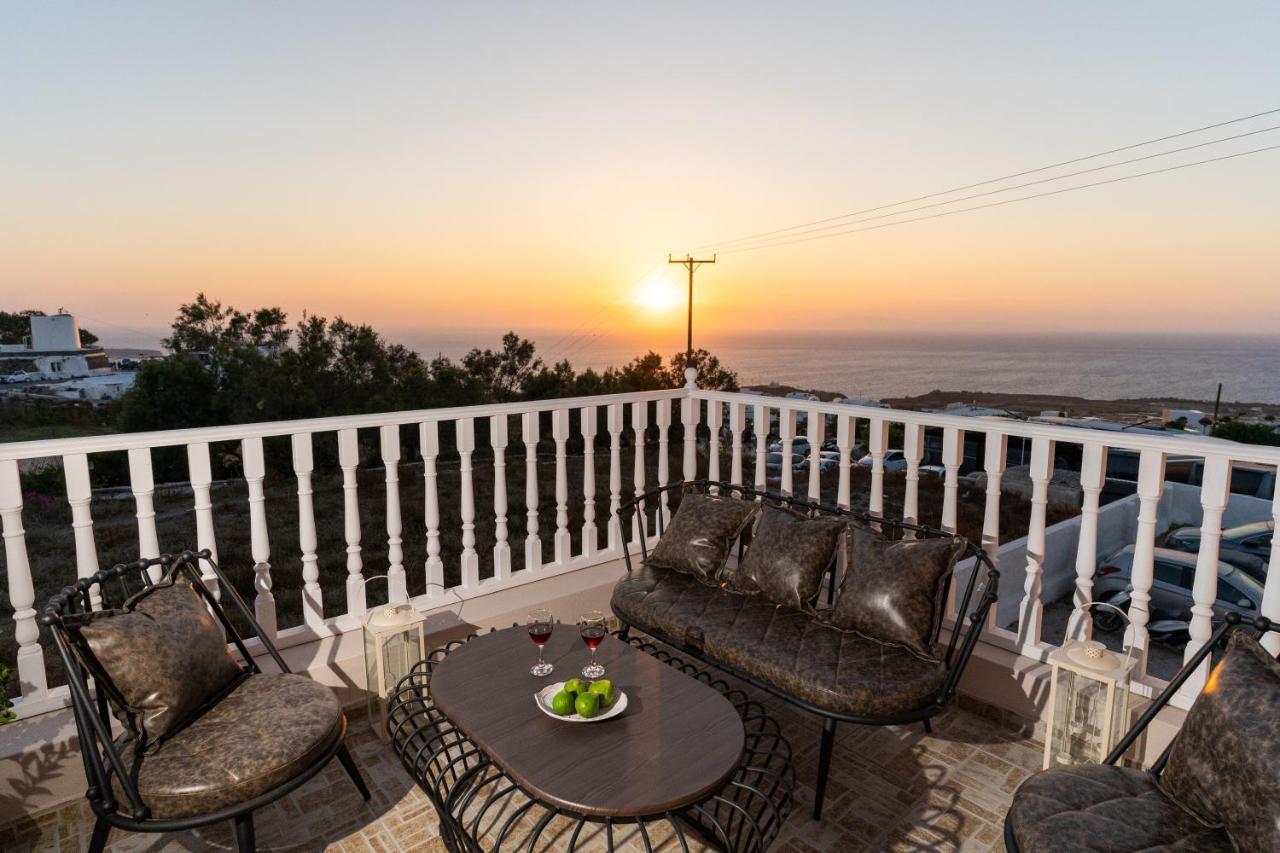 Amarie House With Sea View & Sunset View Villa เอีย ภายนอก รูปภาพ