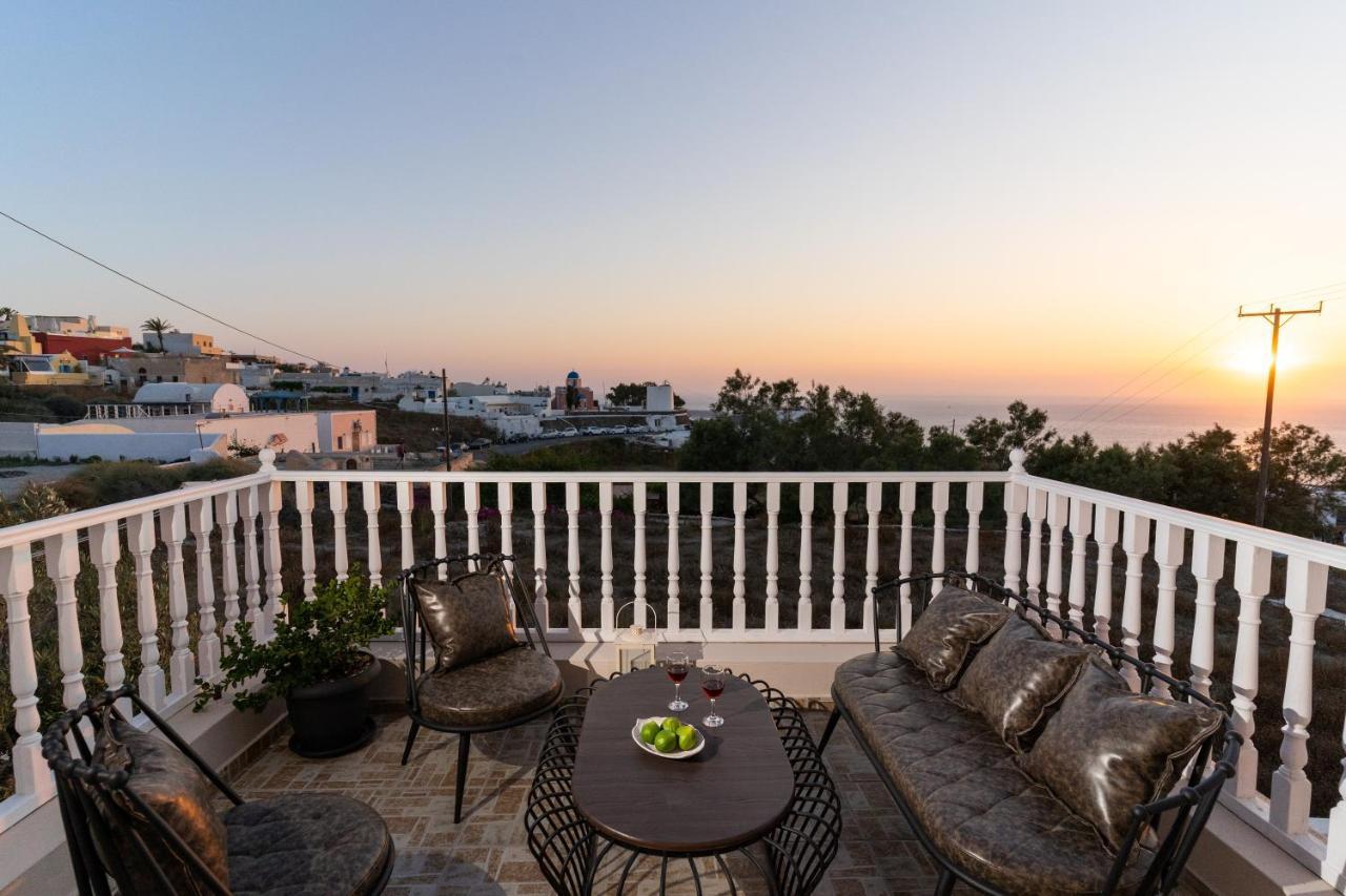 Amarie House With Sea View & Sunset View Villa เอีย ภายนอก รูปภาพ